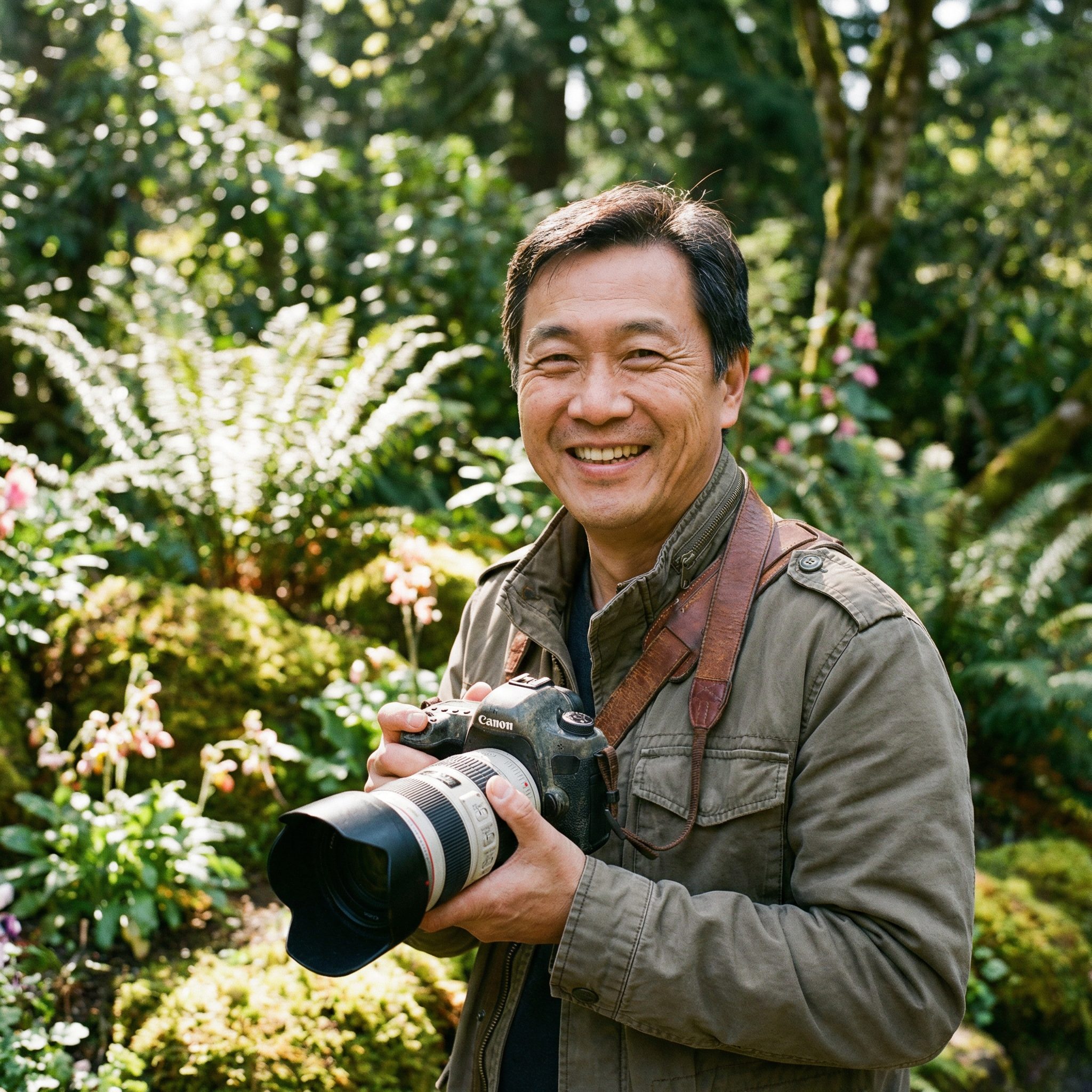 少女萝莉生态摄影师陈志远